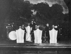 Members of the hospital staff dance orchestra 